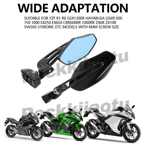 Motorcycle rearview mirrors - rearview,