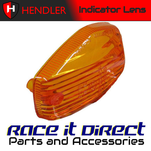 Indicator lens amber for honda - indicator,