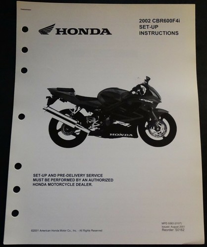 2002 honda motorcycle - honda,