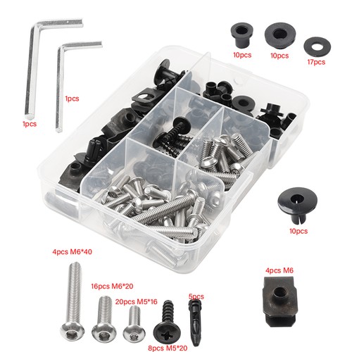 Screw fairing bolt kit for - fairing,