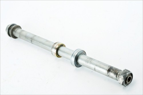 Rear axle with bushings and - with,