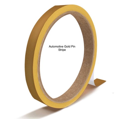Gold pin stripe wheel - gold,